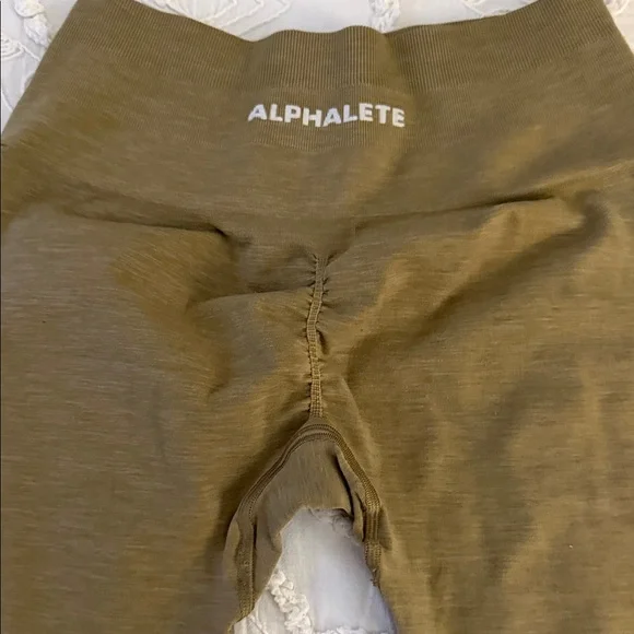 Alphalete Olive Green Leggings - Picture 4 of 5